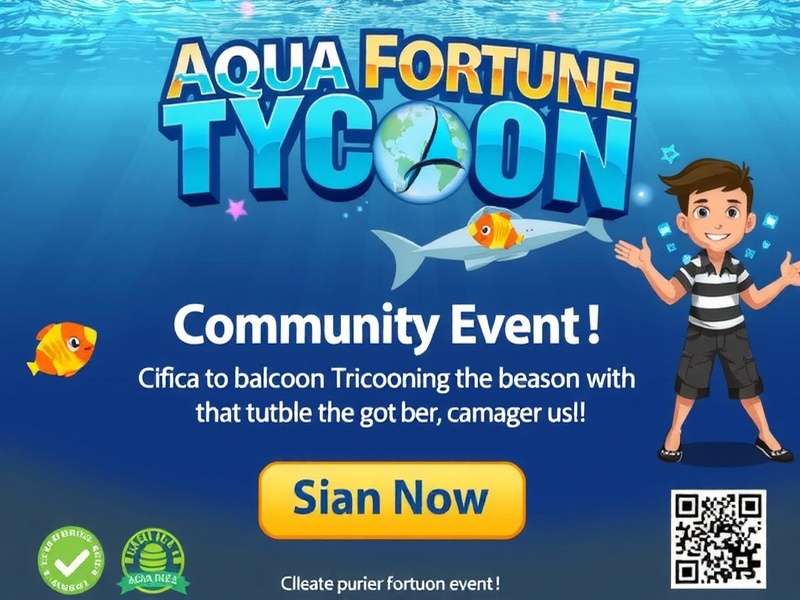 Aqua Fortune Tycoon Community Event Photo Aqua Fortune Tycoon Community Event